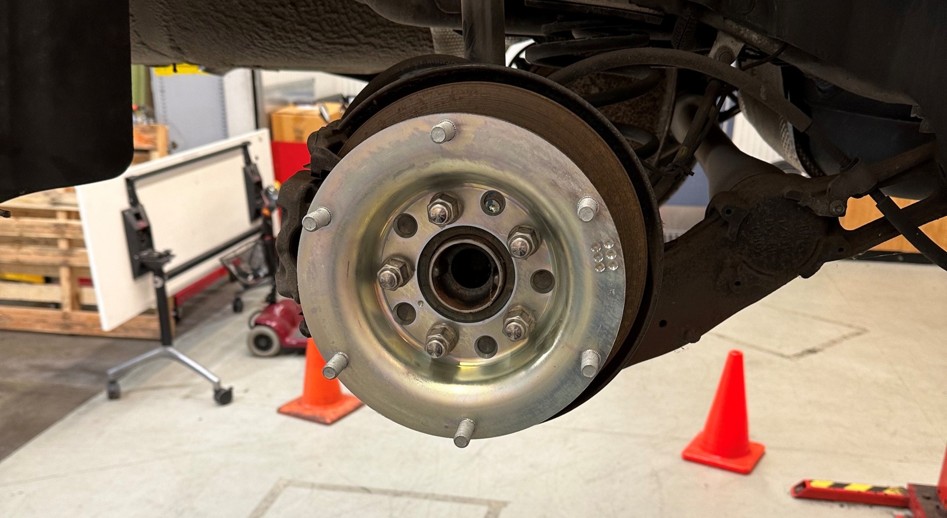 multi fit wheel hub adaptor