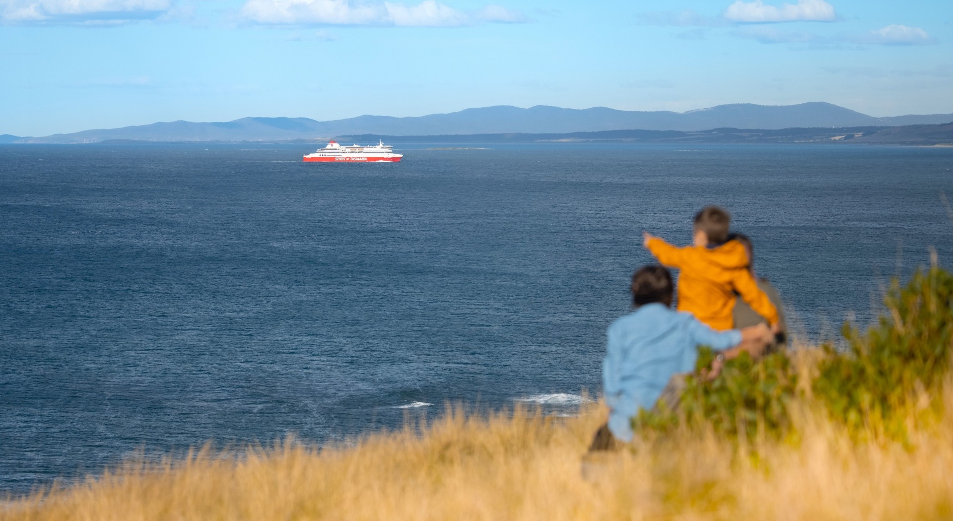 Spirit of Tasmania arriving in Devonport